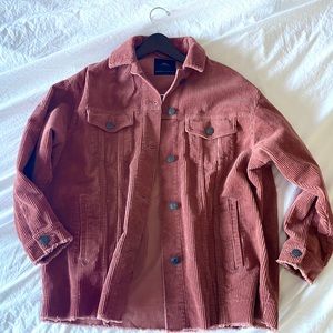 Oversized Blush Zara Jacket